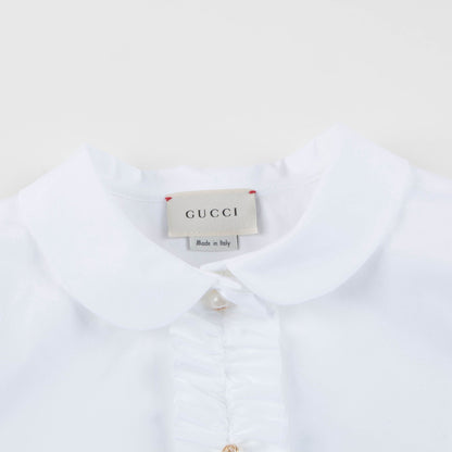 Girls Optical White T-shirt