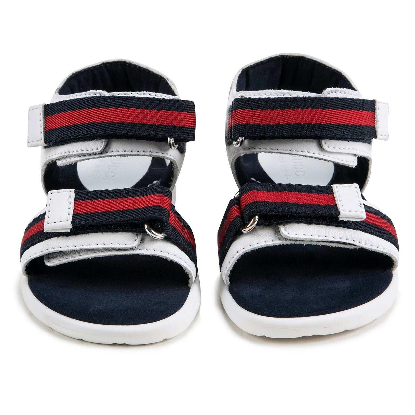 Baby Great White Velcro Sandals