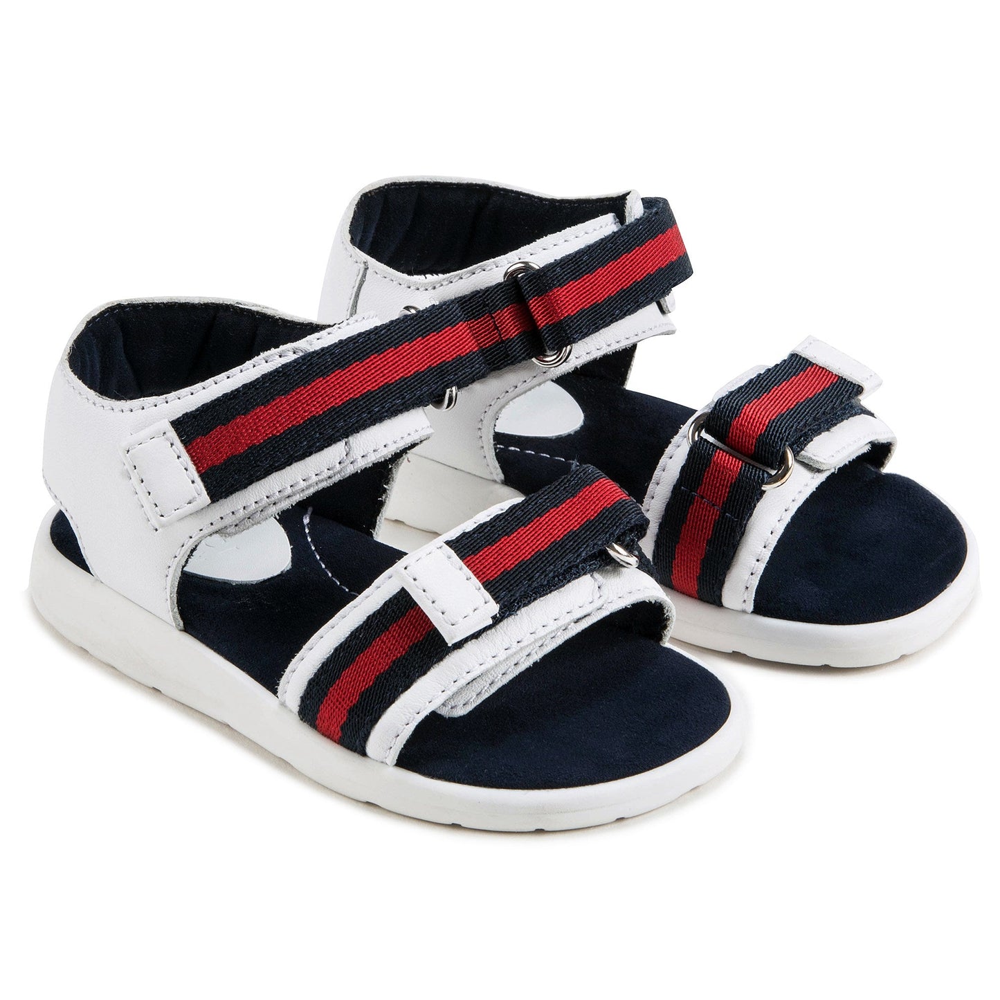 Baby Great White Velcro Sandals