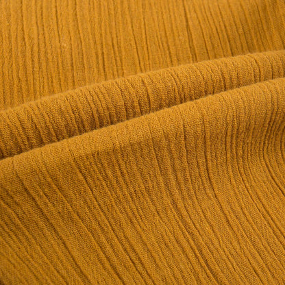 Girls Cognac "Cotton Crepe" Trousers