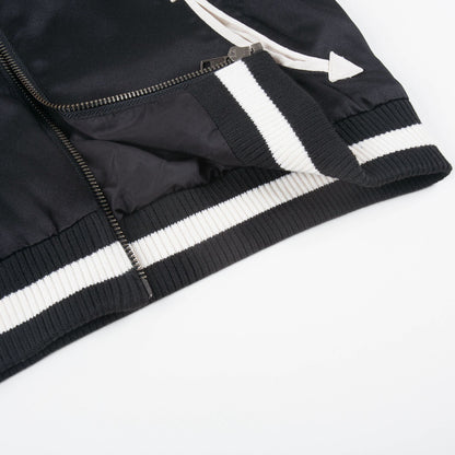 Boys Black Eastwood Bomber Jacket