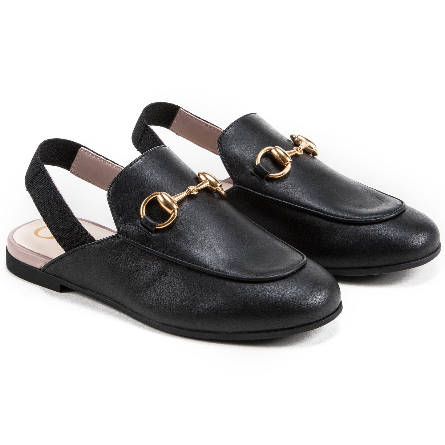 Girls Black Logo Shoes