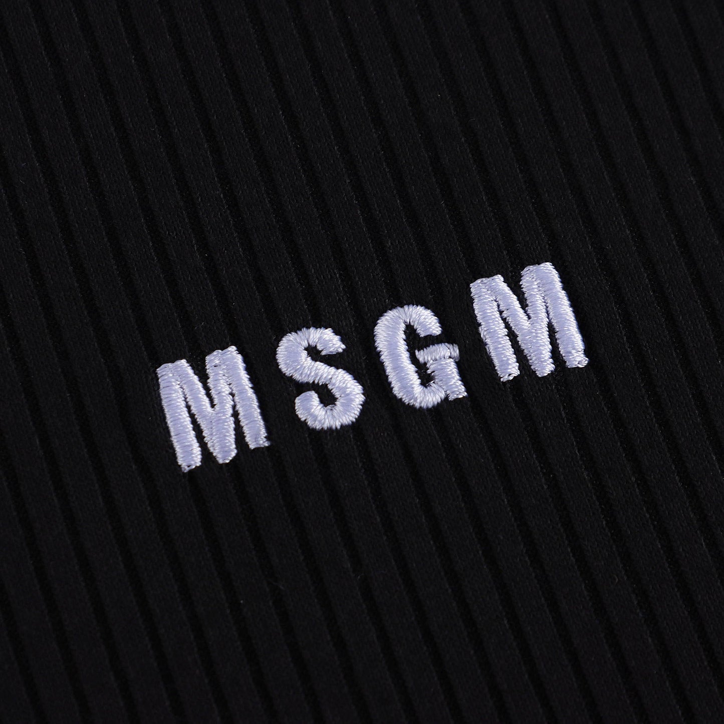 女童黑色Logo吊带背心