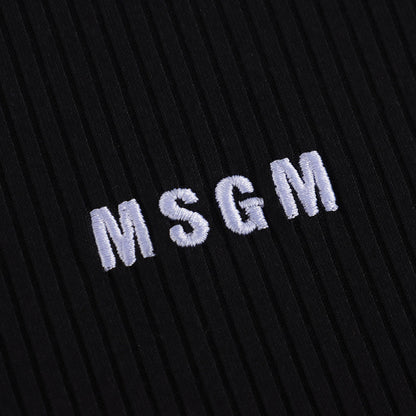 女童黑色Logo吊带背心