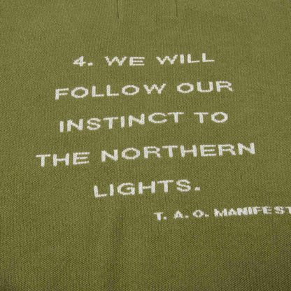 Girls Military Green Cotton Cardingan