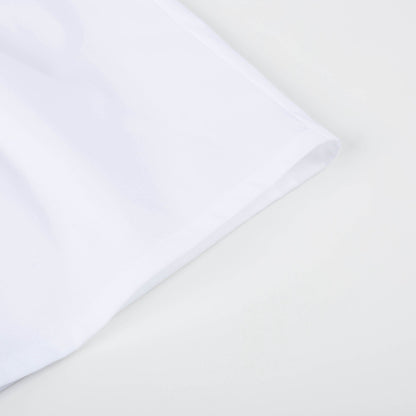 Girls White Ruffle Blouse