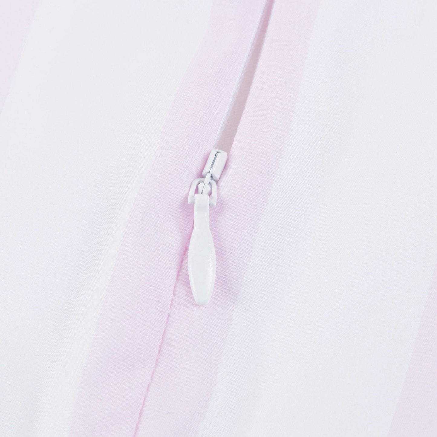 Baby Girls White & Pink Cotton Dress