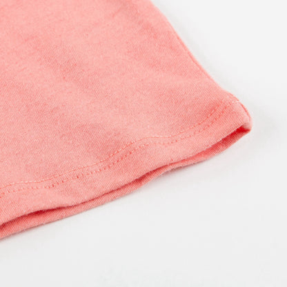Girls Coral Pink Jersey Top