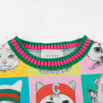 Girls Pets Print Sweatshirt