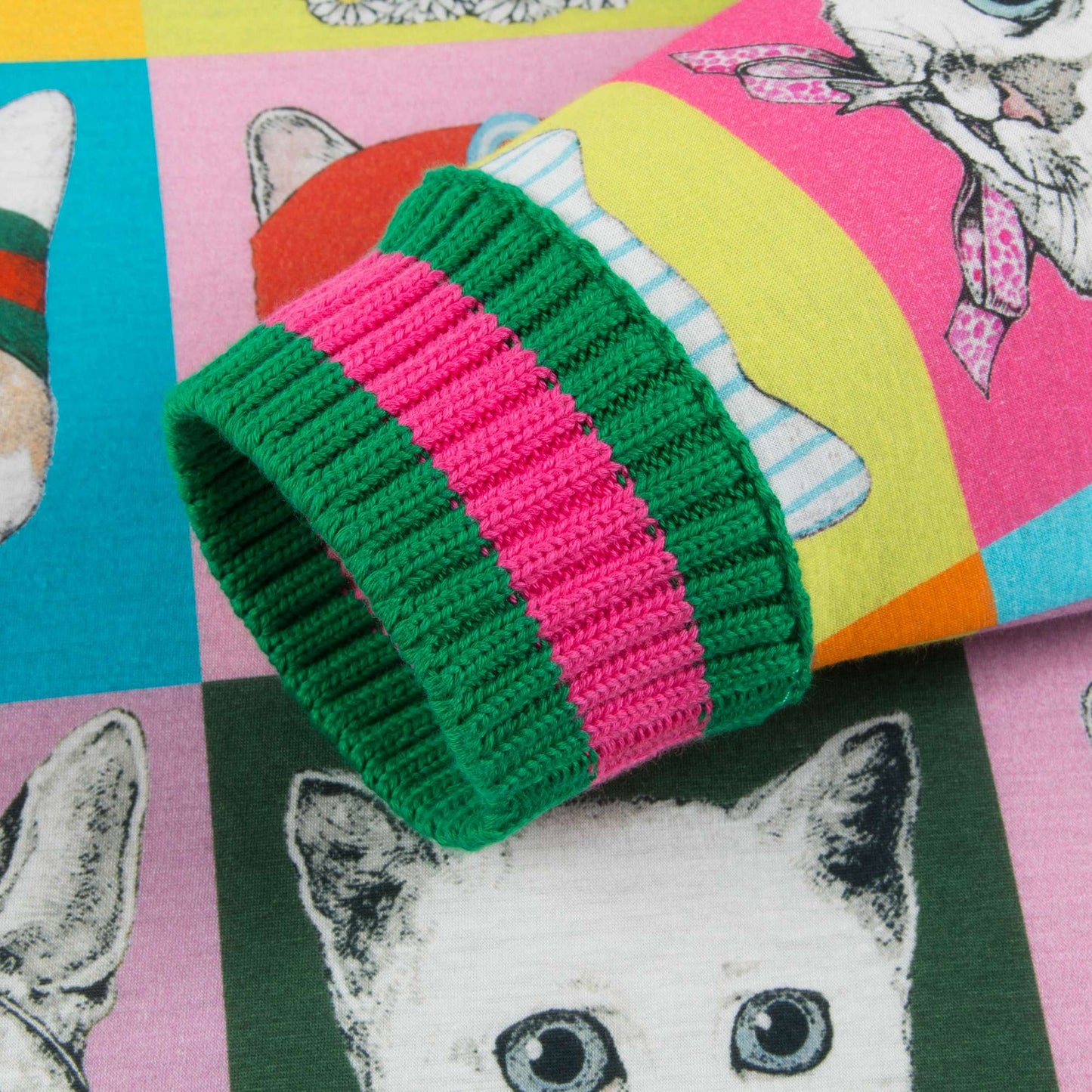 Girls Pets Print Sweatshirt