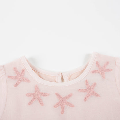 Baby Girls Pink "Maria" Starfish Dress