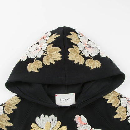 Girls Black Multicolor Sweatshirt