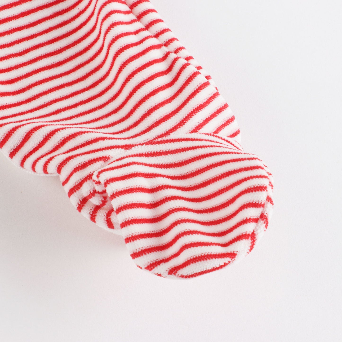 婴儿白色印花棉连体衣