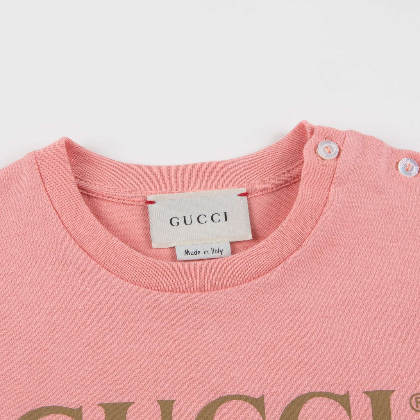 Baby Girls Pink Logo T-shirt