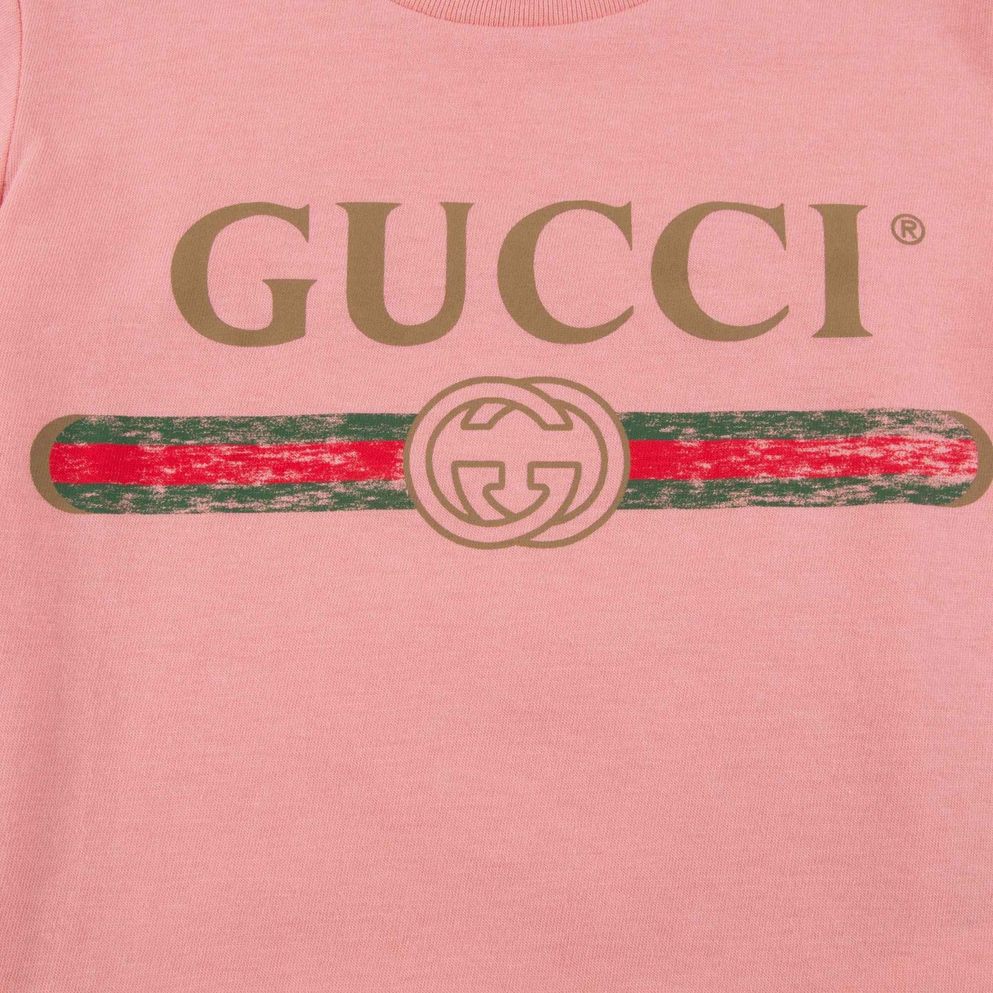 Baby Girls Pink Logo T-shirt