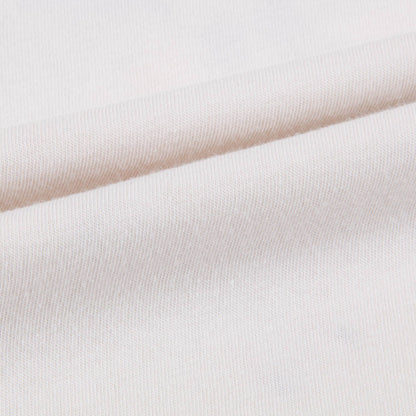 Girls White Color Printed T-shirt