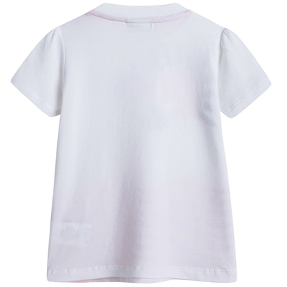 Baby Girls White Light Bulb T-Shirt