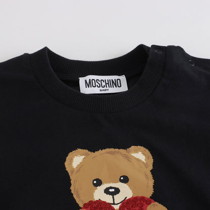 女婴黑色棉套装