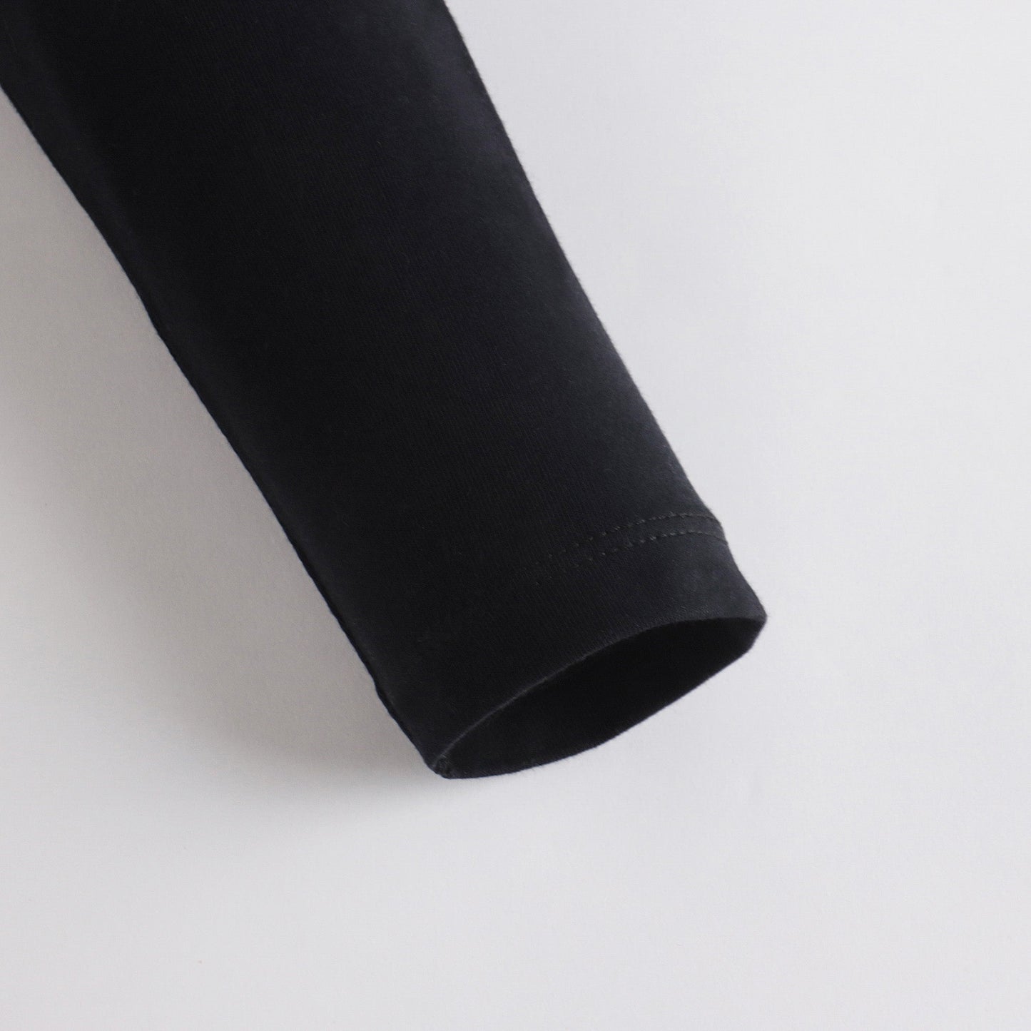 女婴黑色棉套装