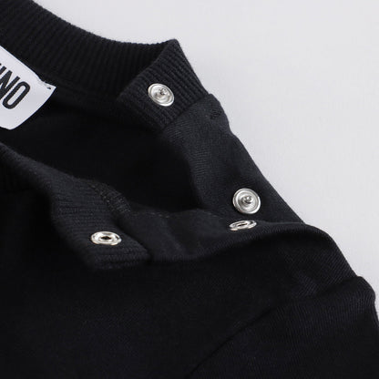 女婴黑色棉套装