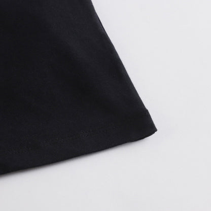 女婴黑色棉套装