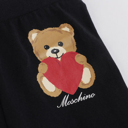 女婴黑色棉套装