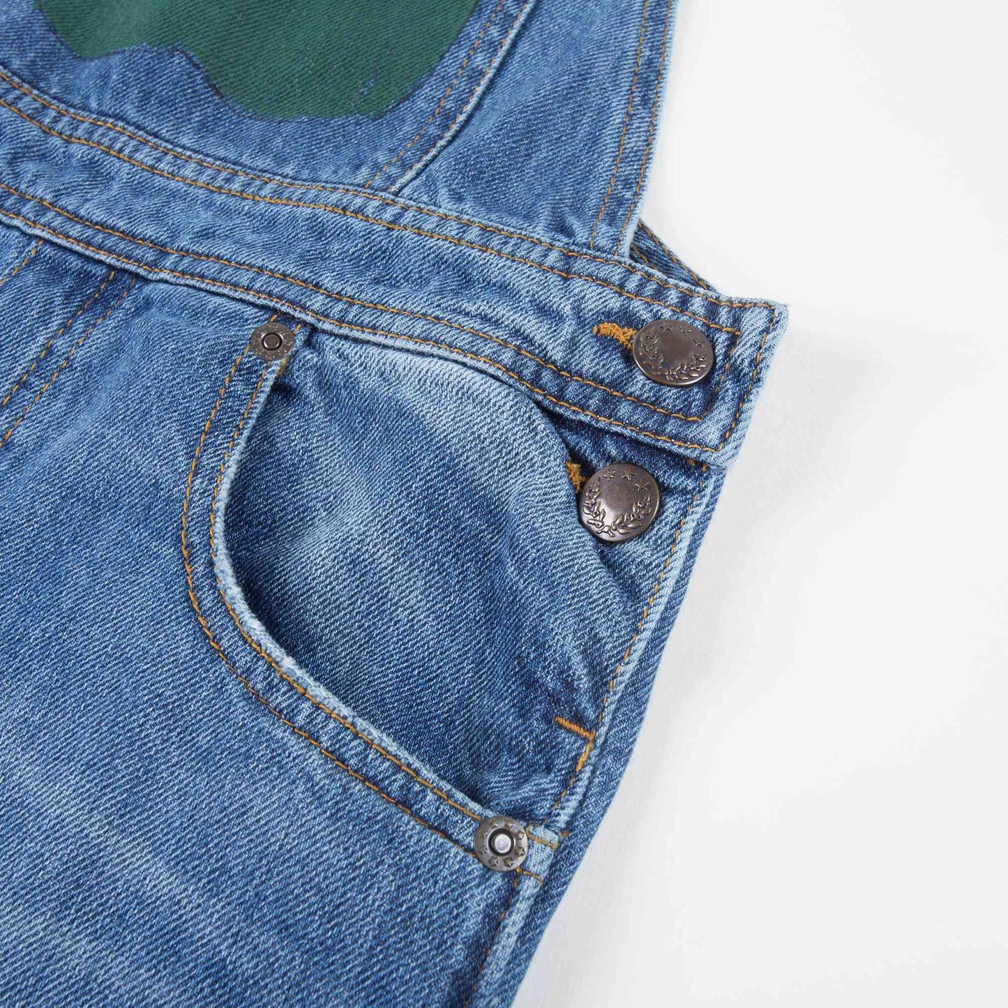 Girls Lndigo Apple Cotton Trousers