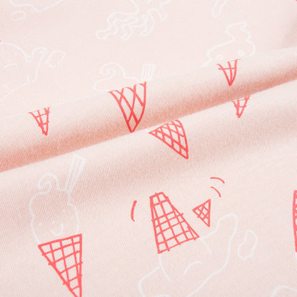 Baby Girls Pink & White Babysuit Two Piece Set