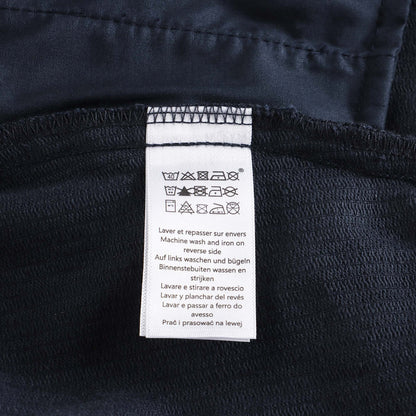 女童深蓝色灯芯绒短裤