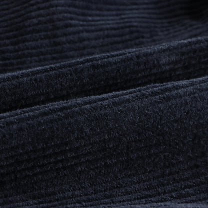 女童深蓝色灯芯绒短裤