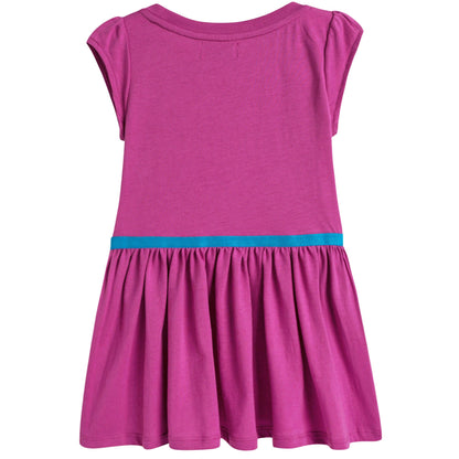 Girls Purple Moschino Teddy Toy Dress