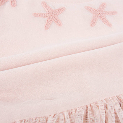 Girls Pink "Maria" Starfish Dress