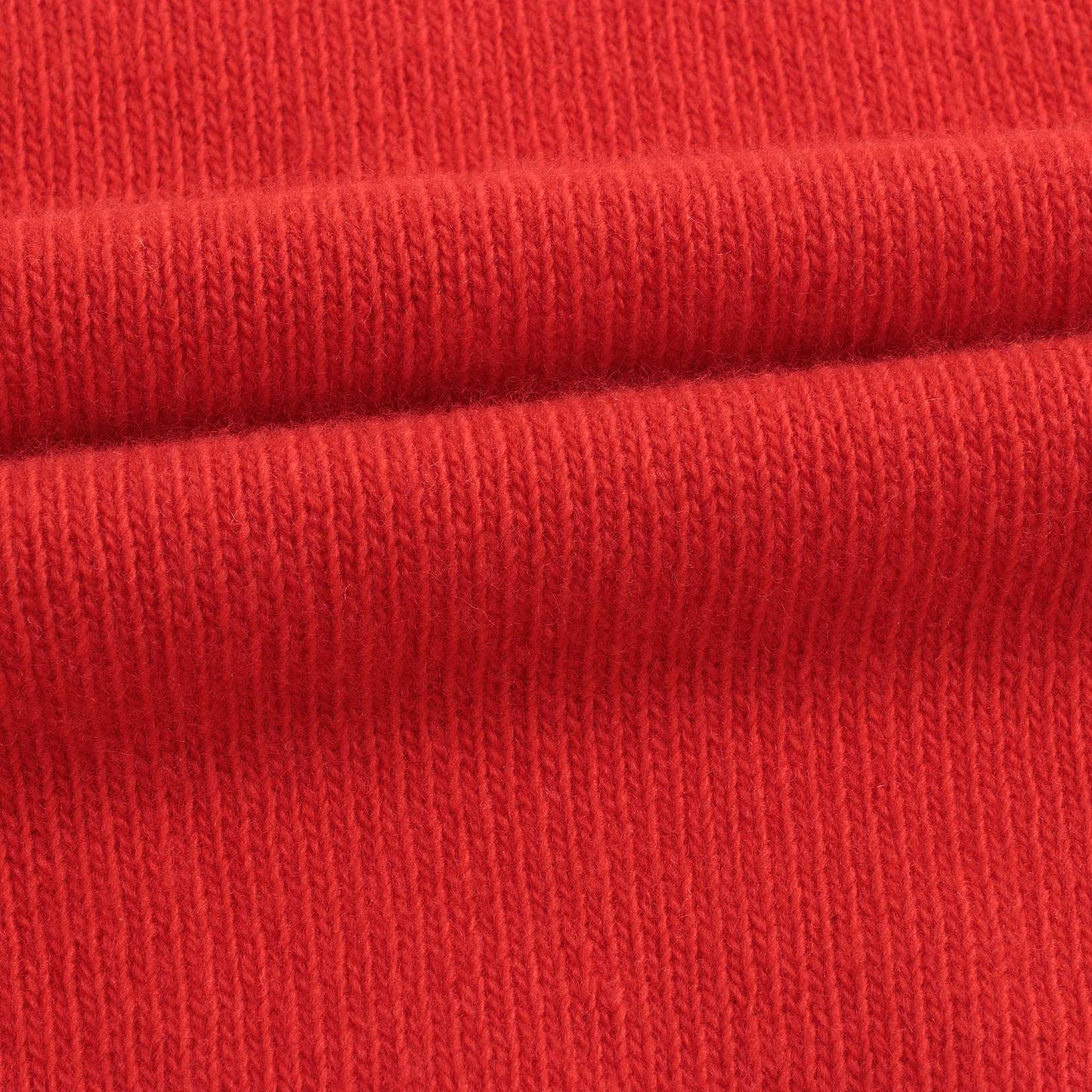 男童红色图案羊毛毛衣