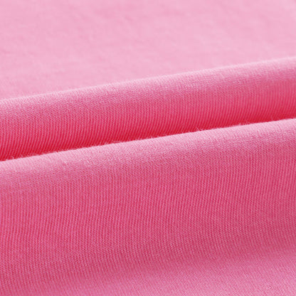 儿童粉色Logo棉T恤