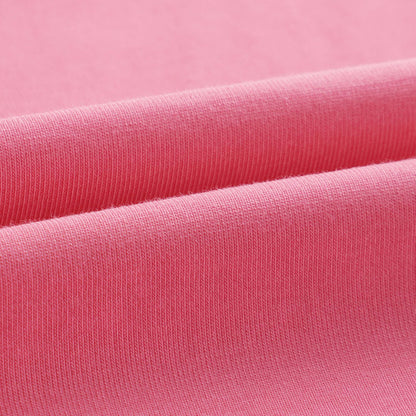 女童粉色Logo棉T恤