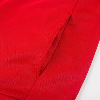 Girls Red Logo Triacetate Jacket