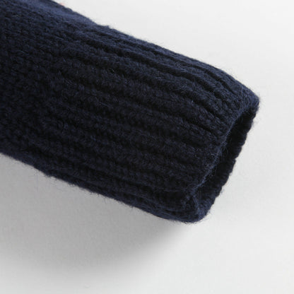 Boys Navy Blue "MAGLIA TRICOT" Cardigan