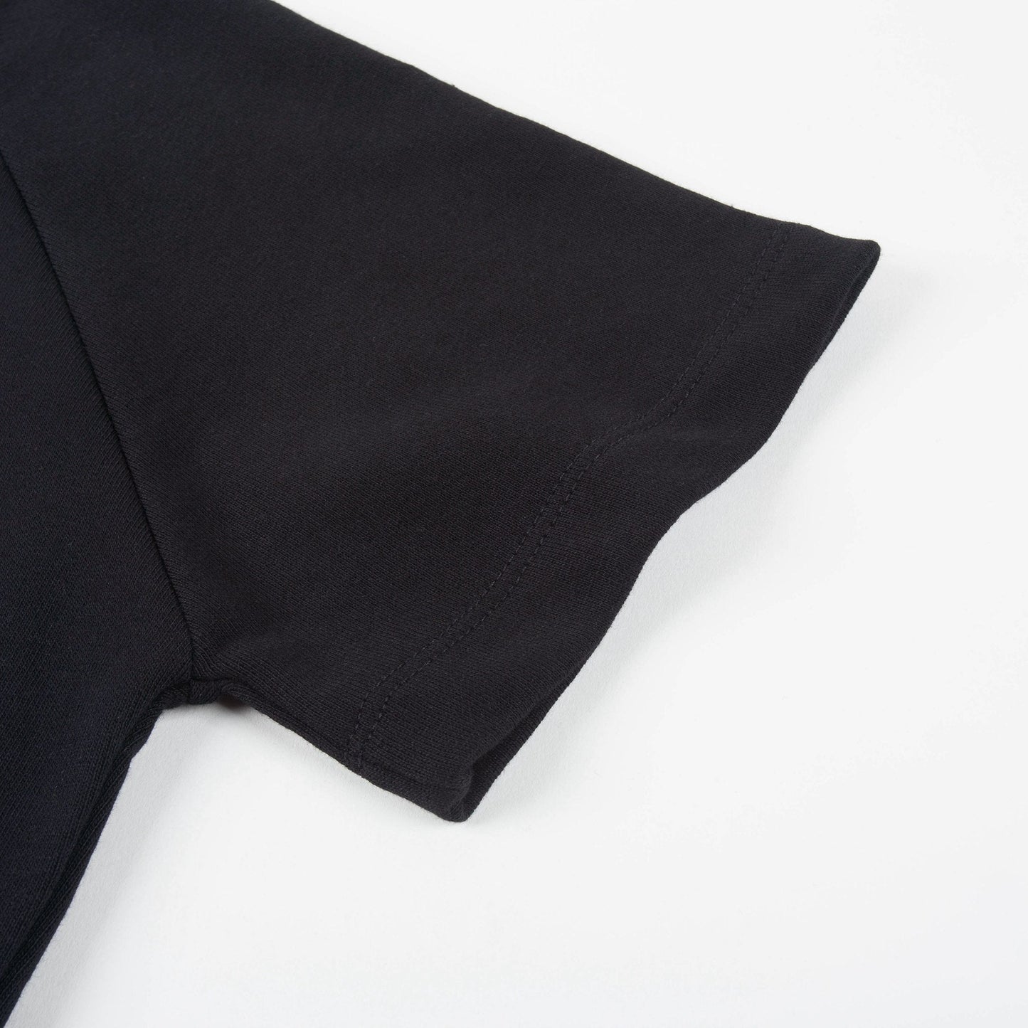 Girls Black Logo Cotton Over Swea T-shirt