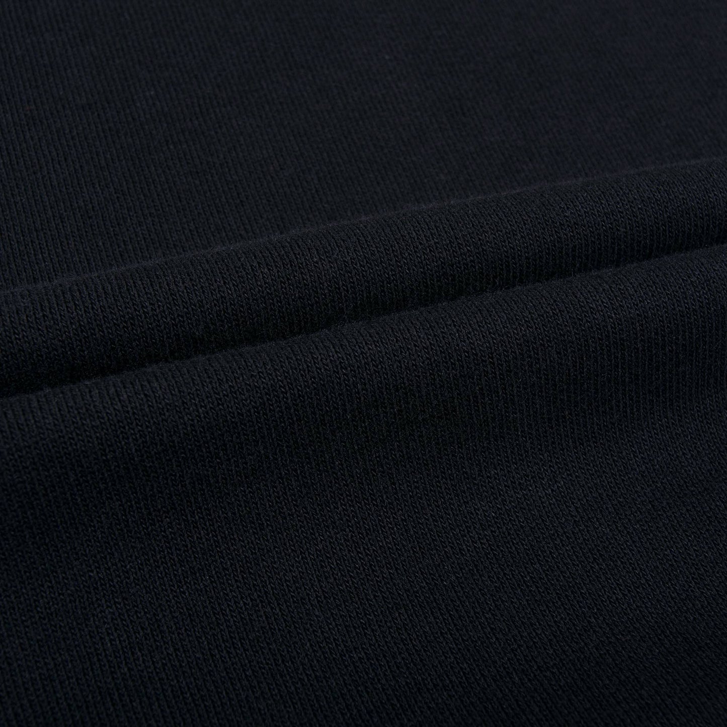 Girls Black Logo Cotton Over Swea T-shirt