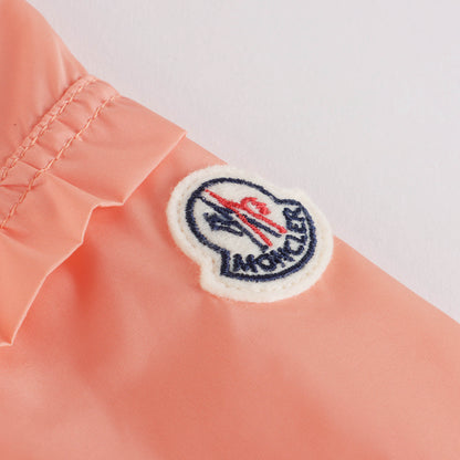 女婴粉色拉链夹克