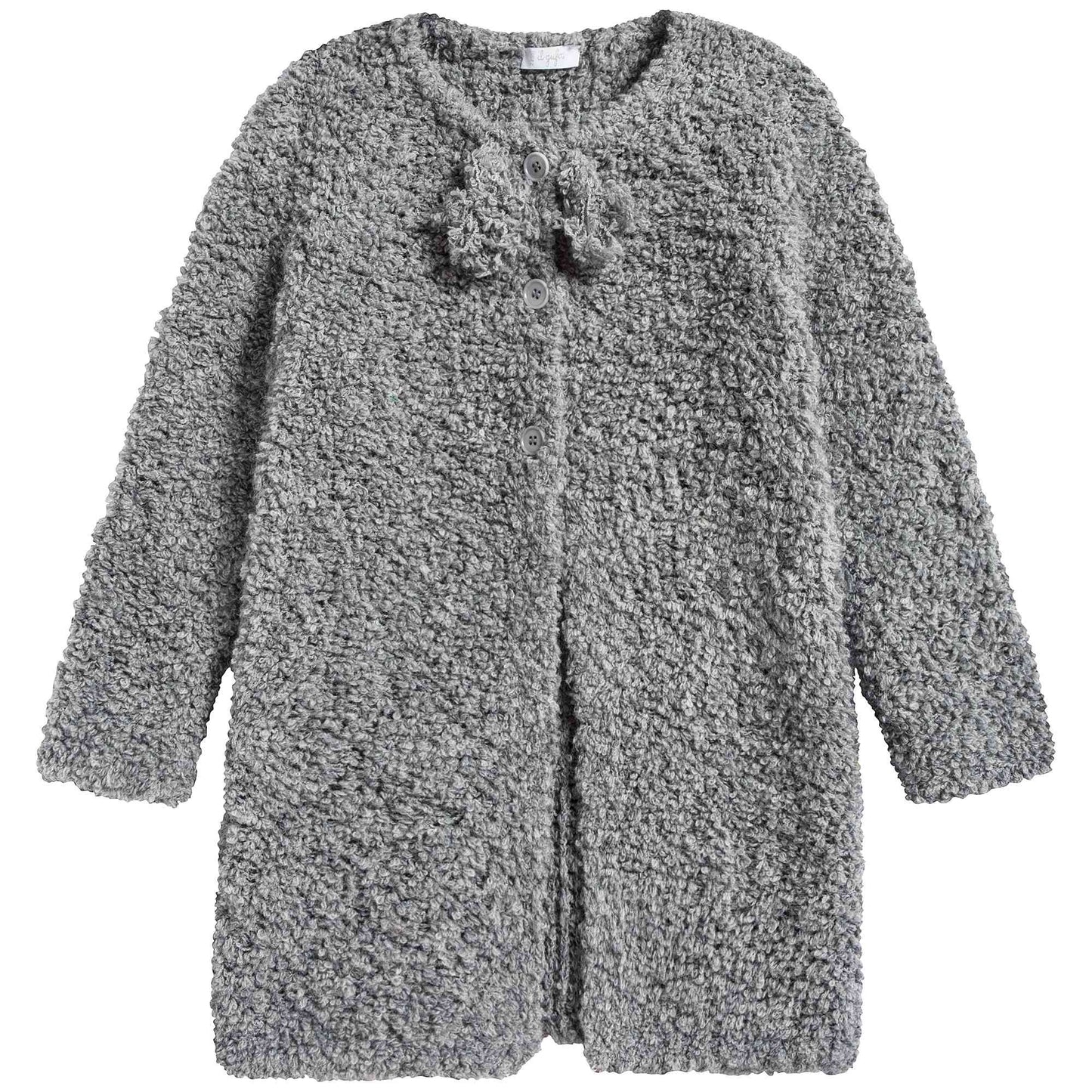 Girls Cloud Grey Cardigan