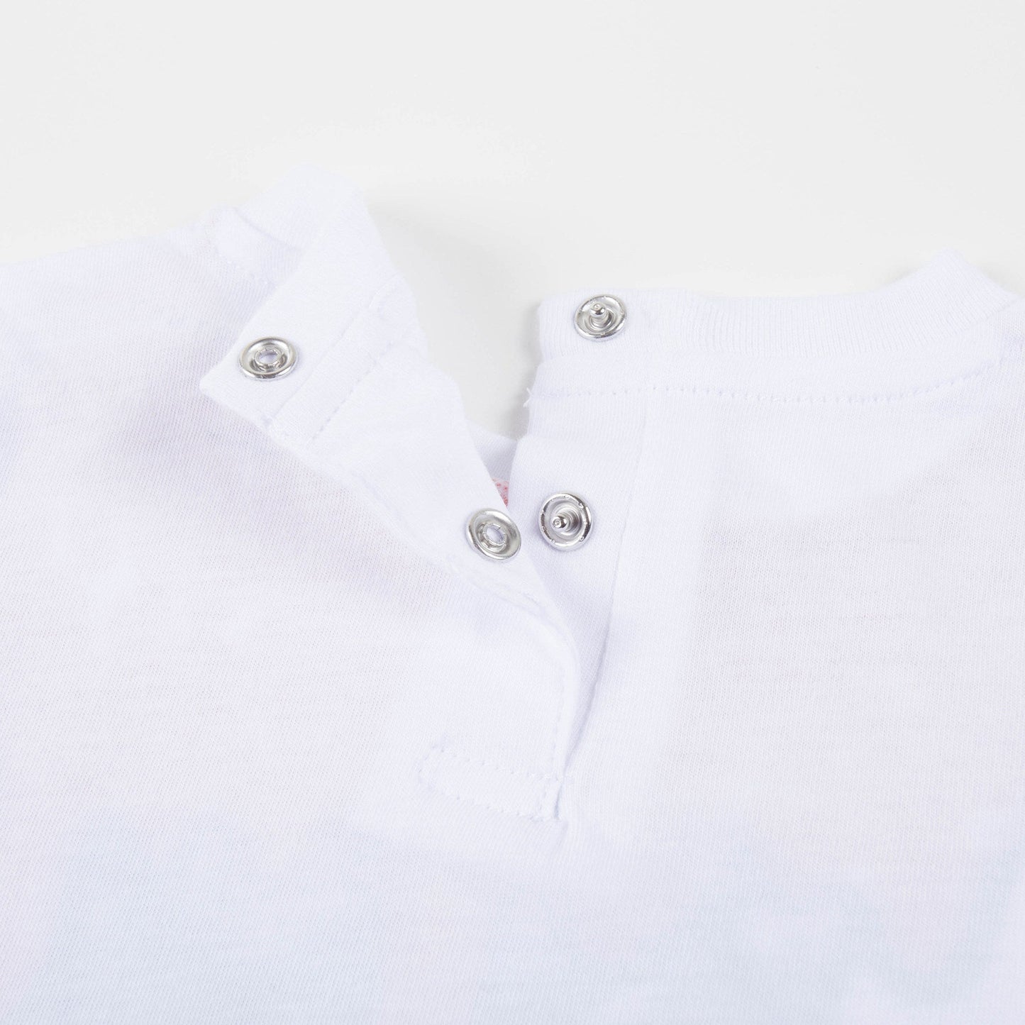 Baby White Icecream Printed T-shirt