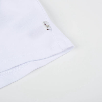 Baby White Icecream Printed T-shirt