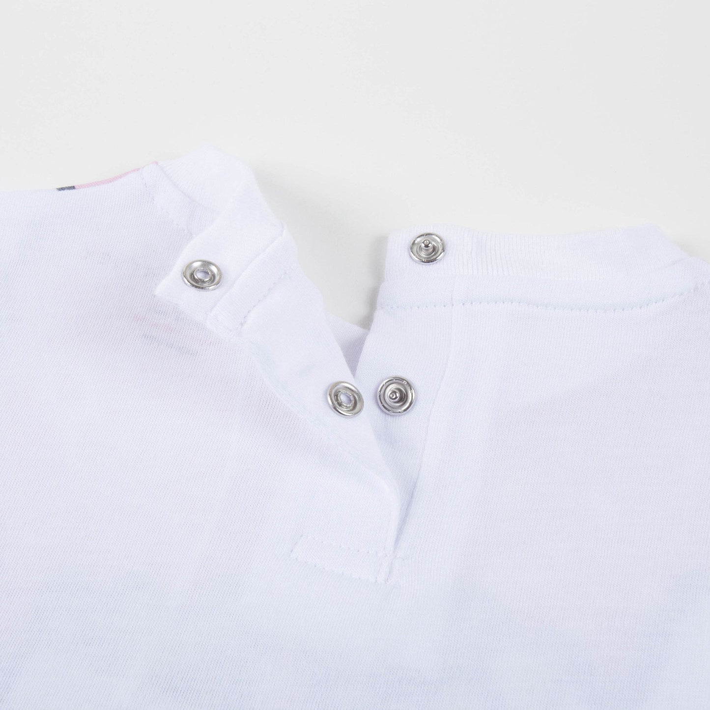 Baby White Icecream Printed T-shirt