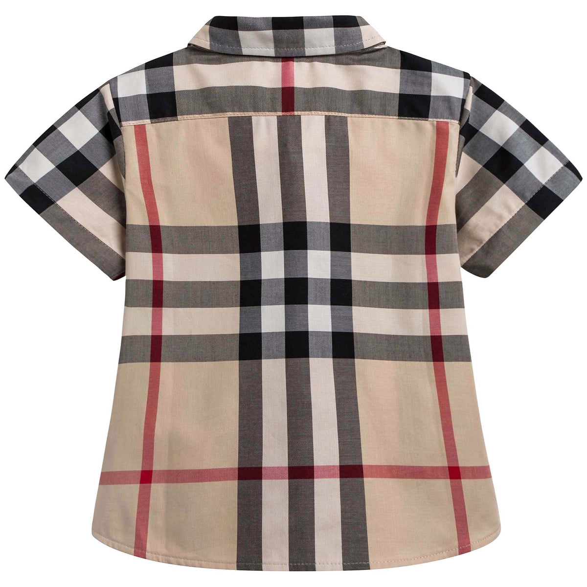 Baby Boys Classic Check Short Sleeve Shirt