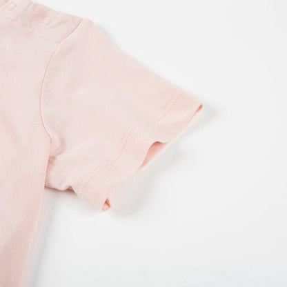 Baby Girls Pink Icecream Printed T-shirt