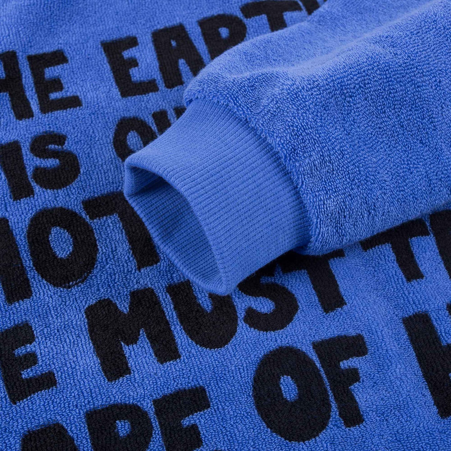 Girls Blue Organic Cotton Sweatshirt