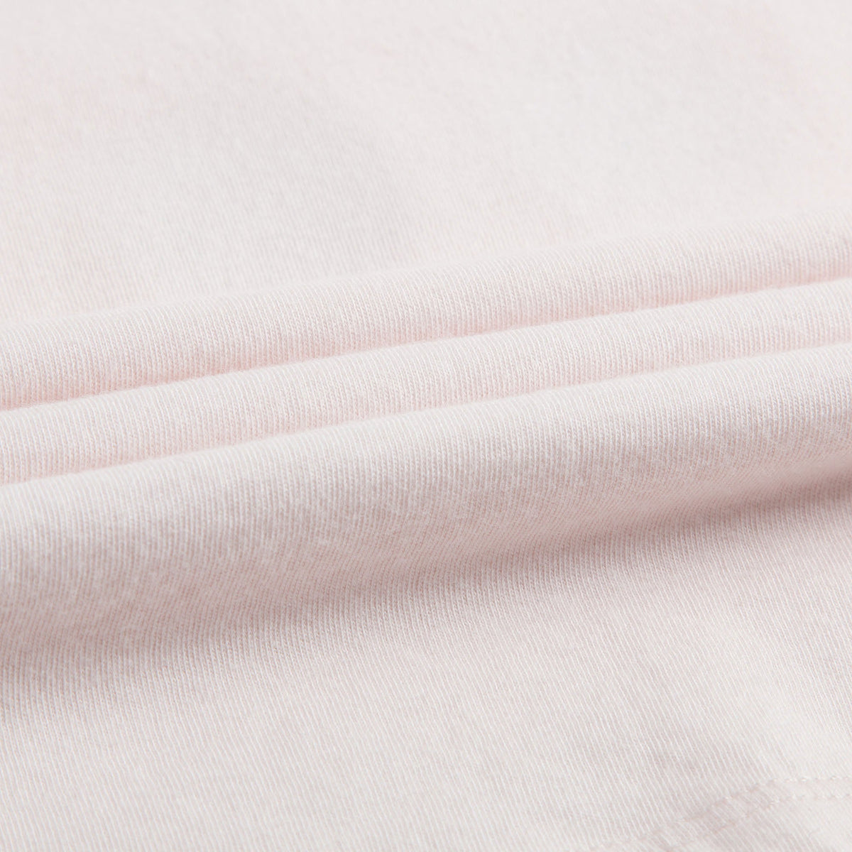 Girls Pale Pink Cotton Gold Cherry Trims T-Shirt