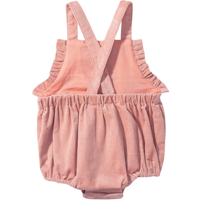 Baby Pink  Cotton Overalls