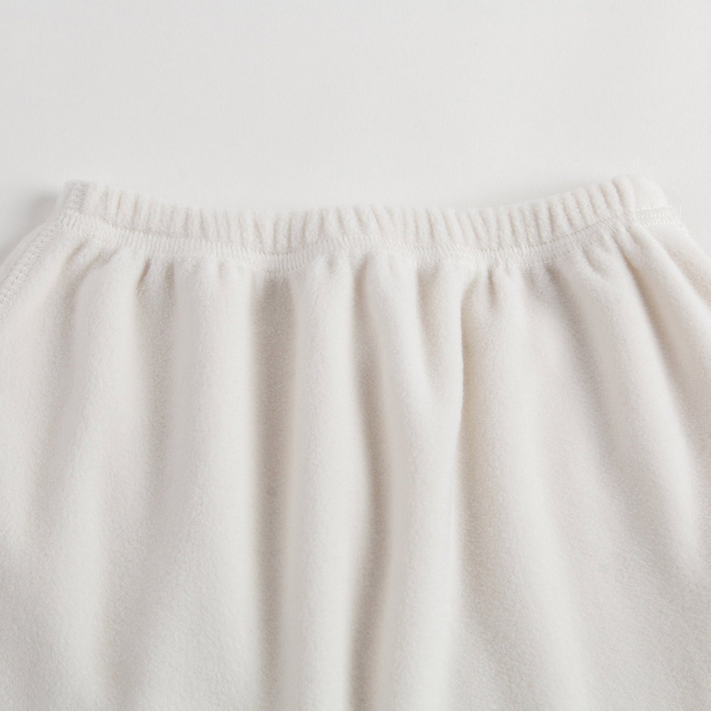 Baby Beige Tops & Bottoms Two Piece Set